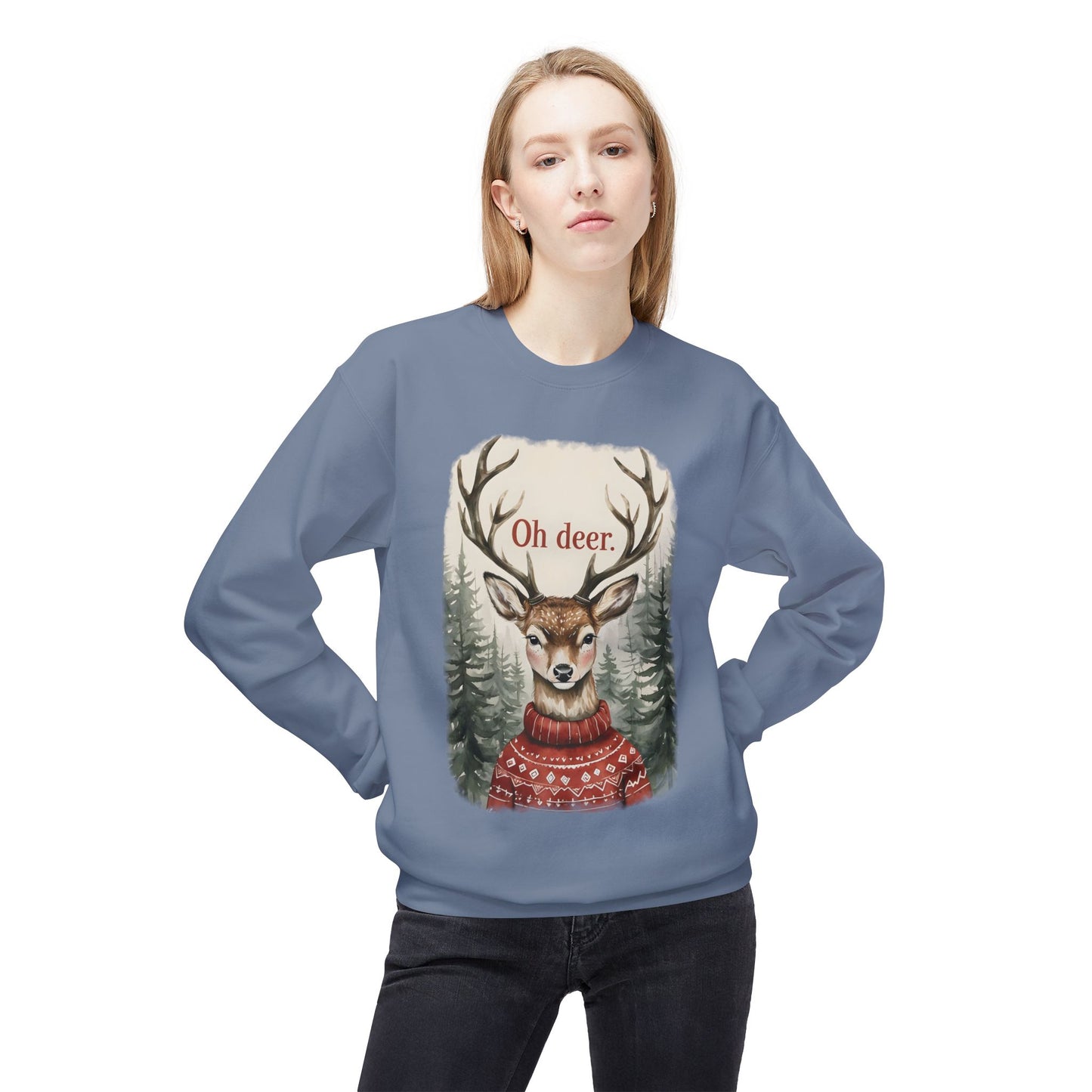 Festive Reindeer Sweatshirt