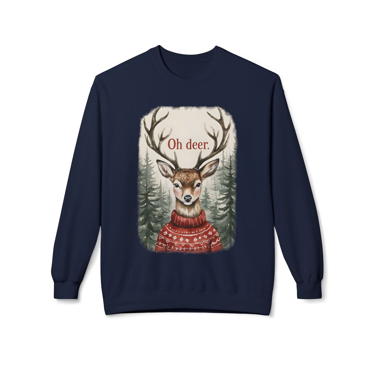 Festive Reindeer Sweatshirt