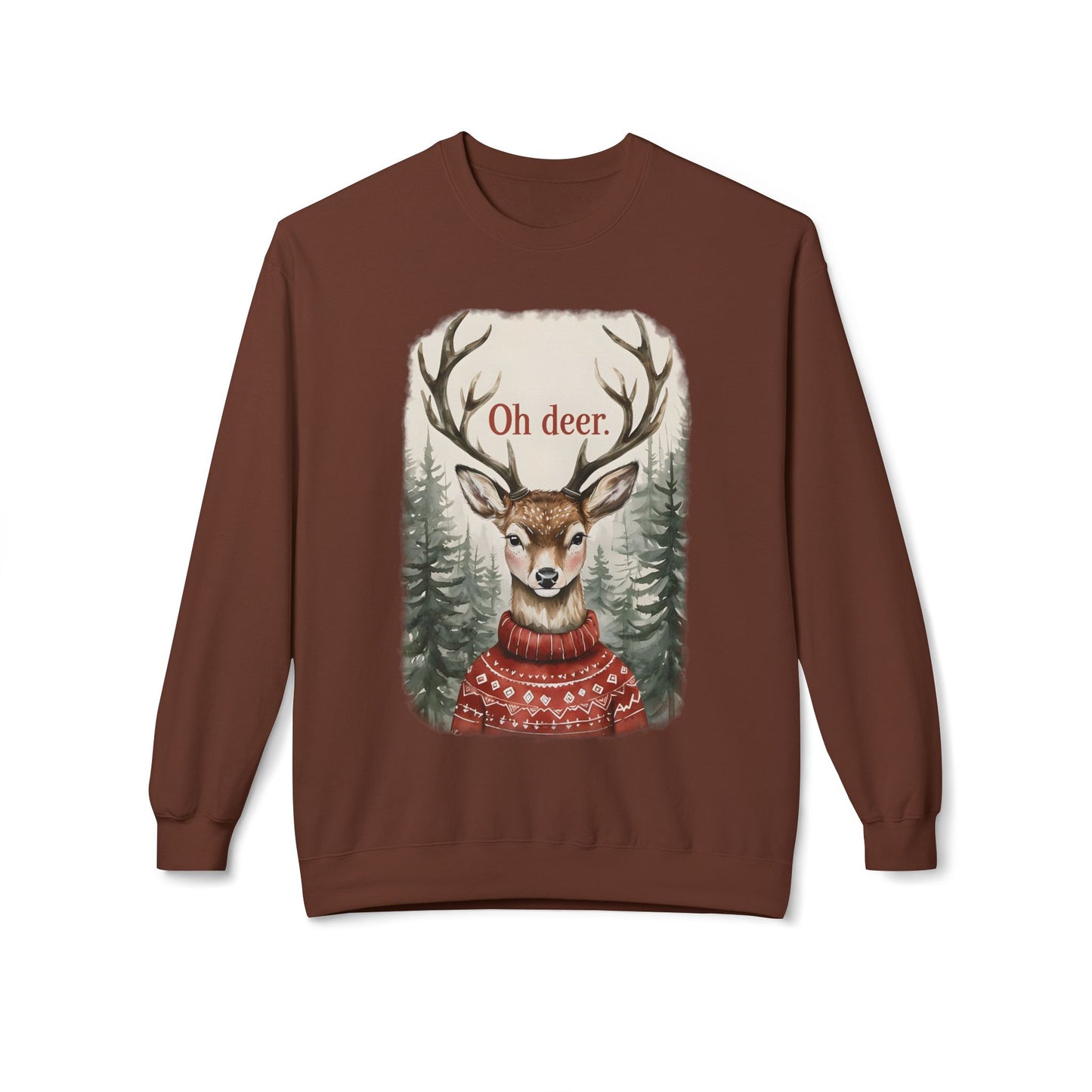 Festive Reindeer Sweatshirt
