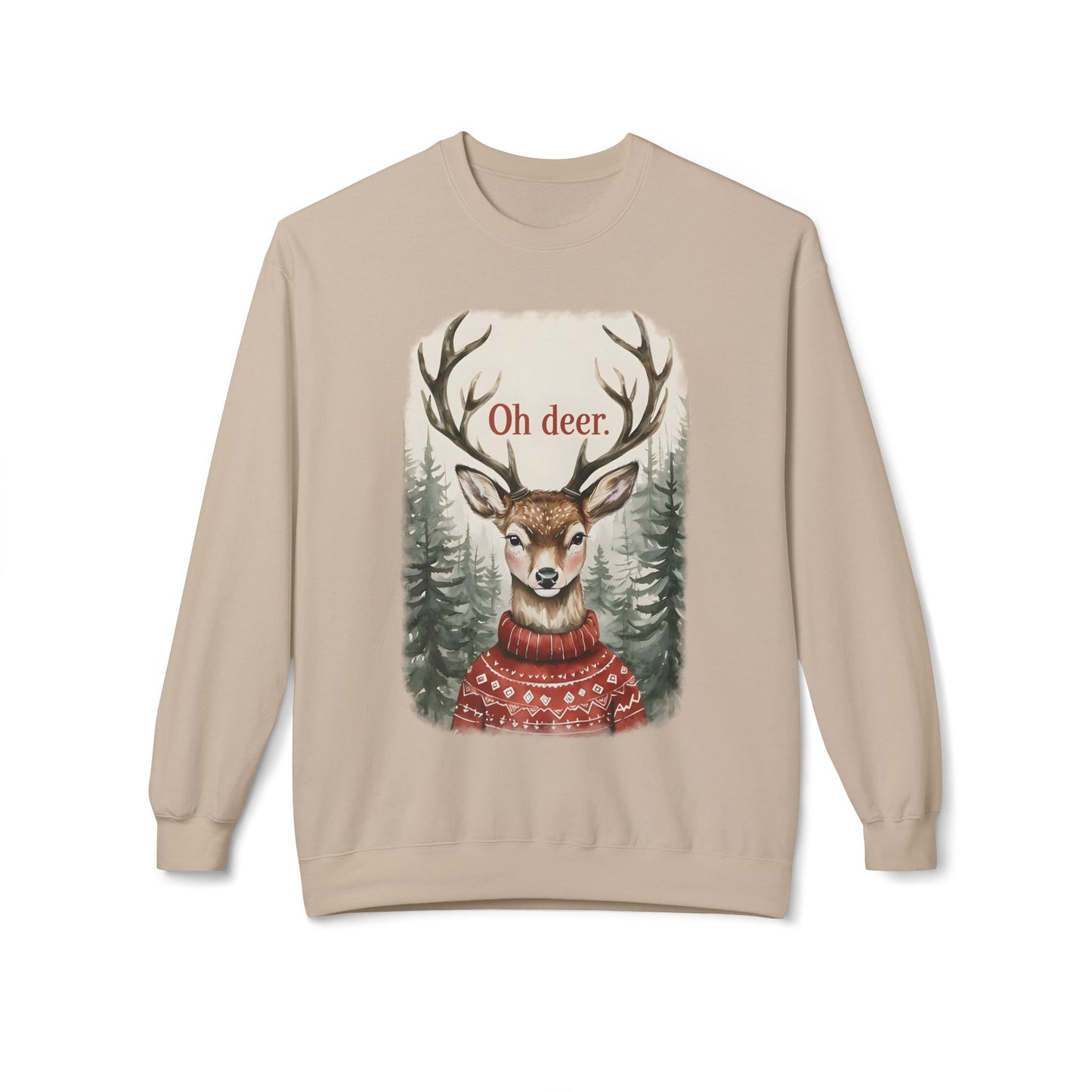 Festive Reindeer Sweatshirt