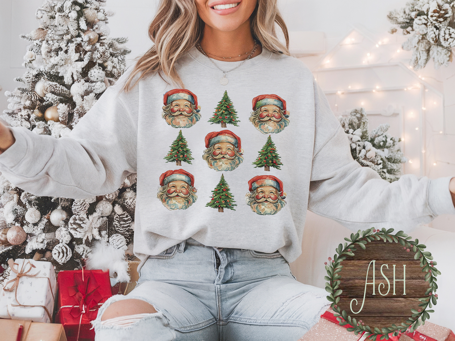 Vintage Santa Claus Sweatshirt