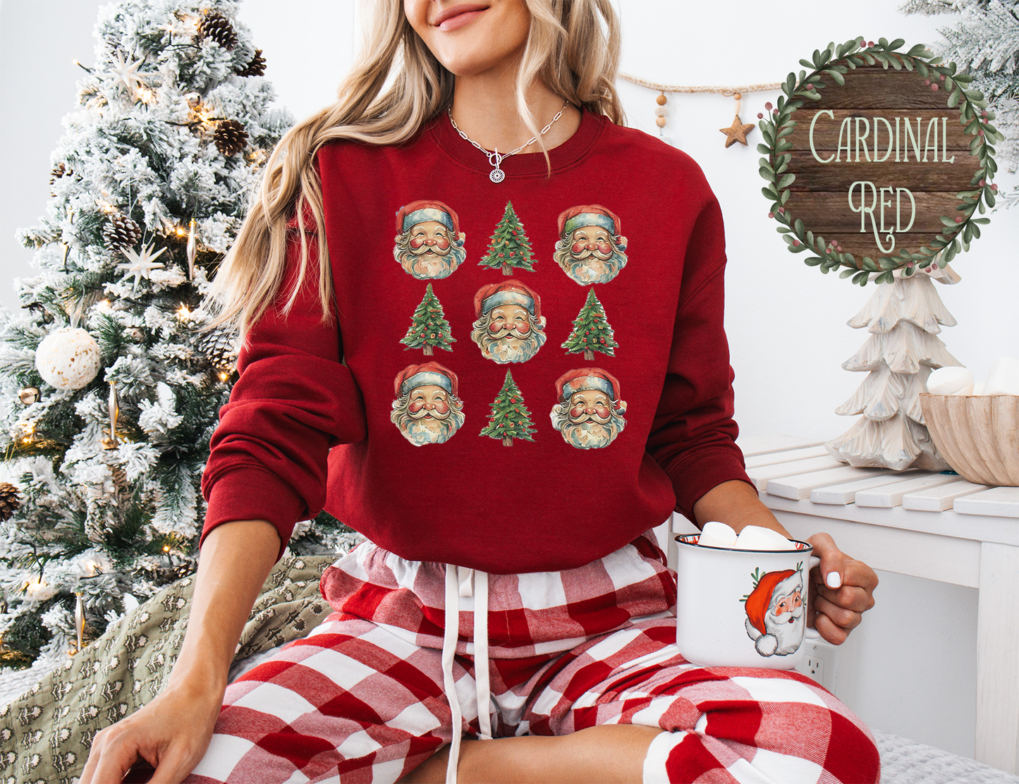 Vintage Santa Claus Sweatshirt