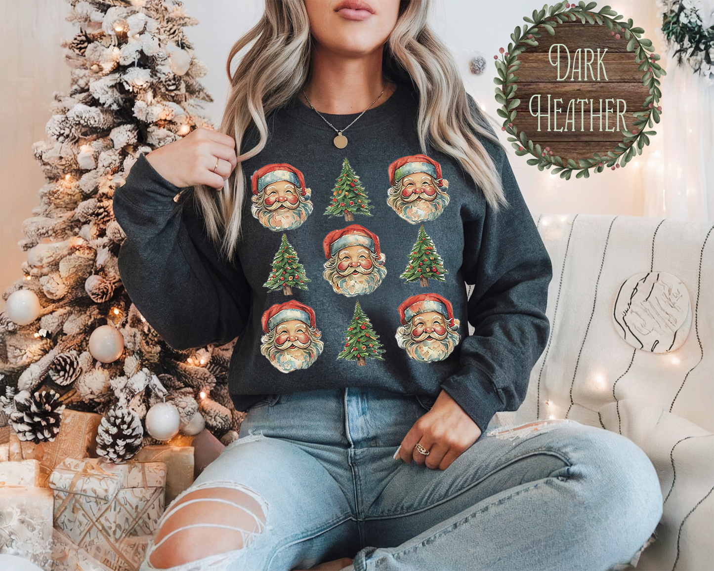 Vintage Santa Claus Sweatshirt