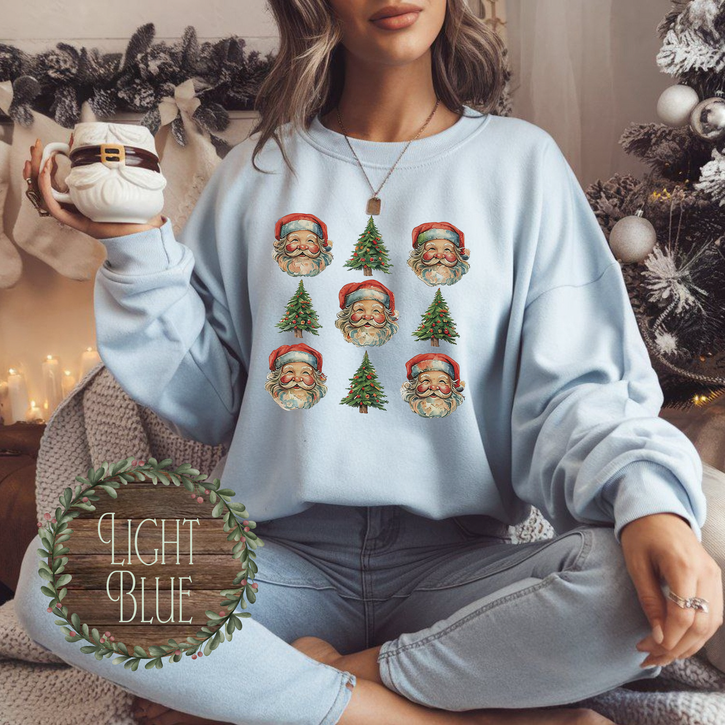 Vintage Santa Claus Sweatshirt