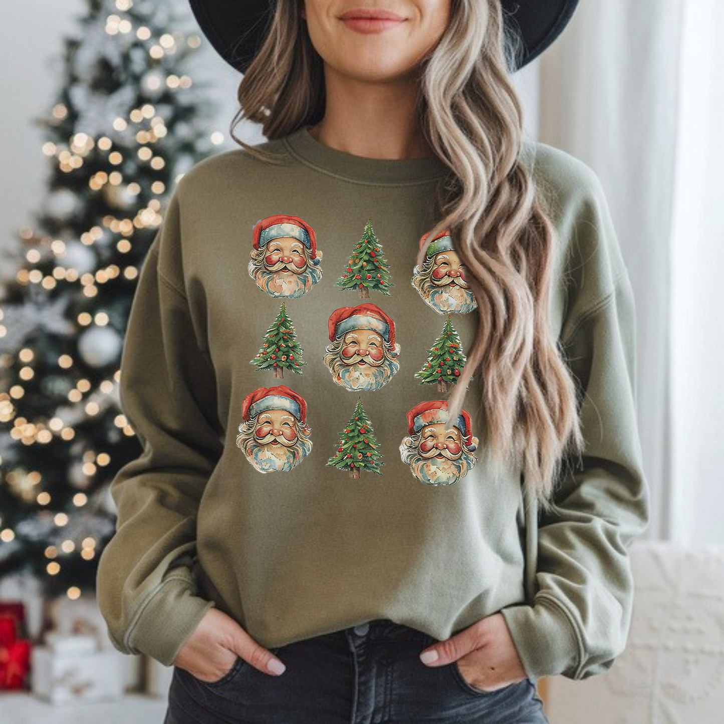 Vintage Santa Claus Sweatshirt