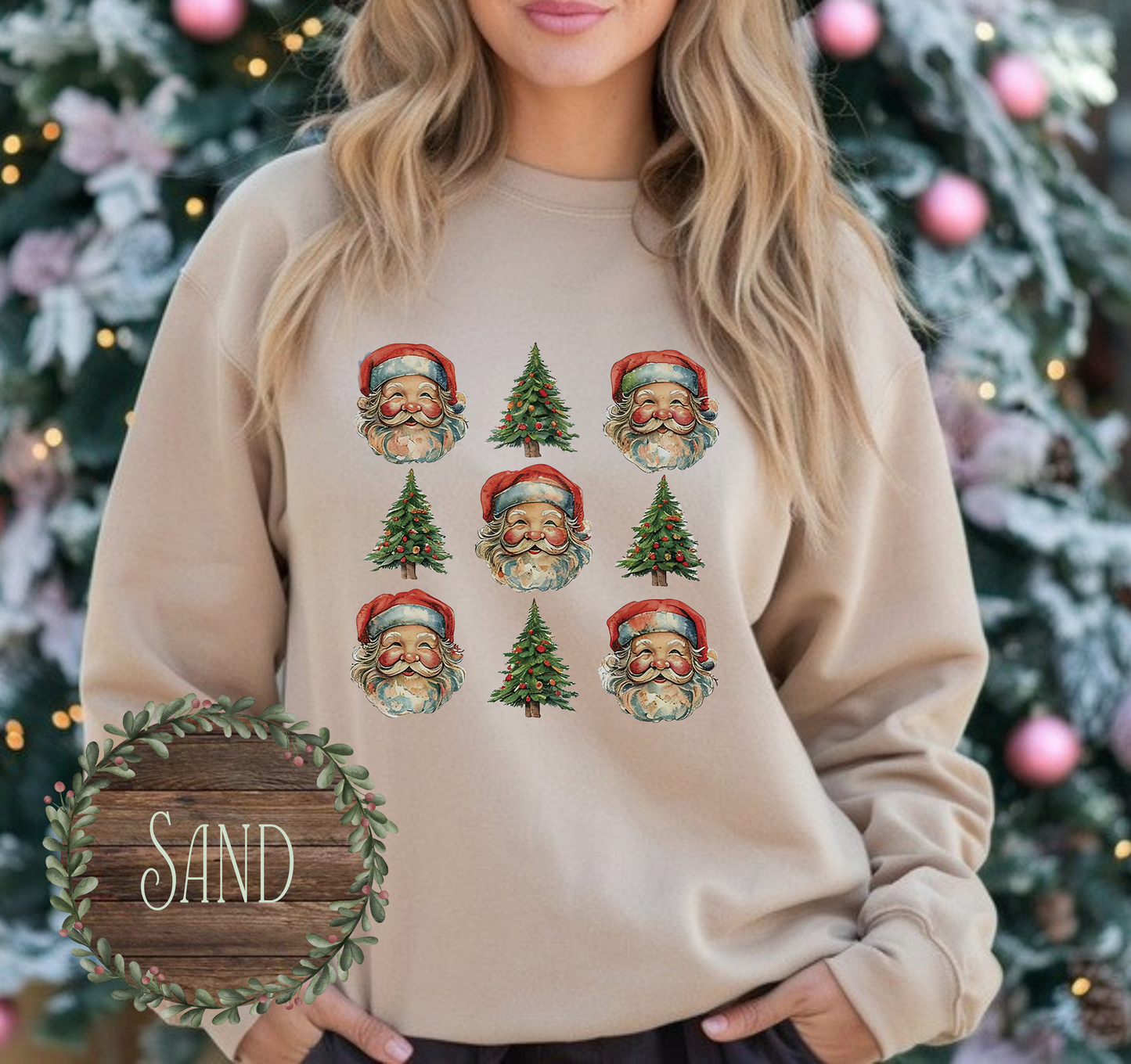 Vintage Santa Claus Sweatshirt