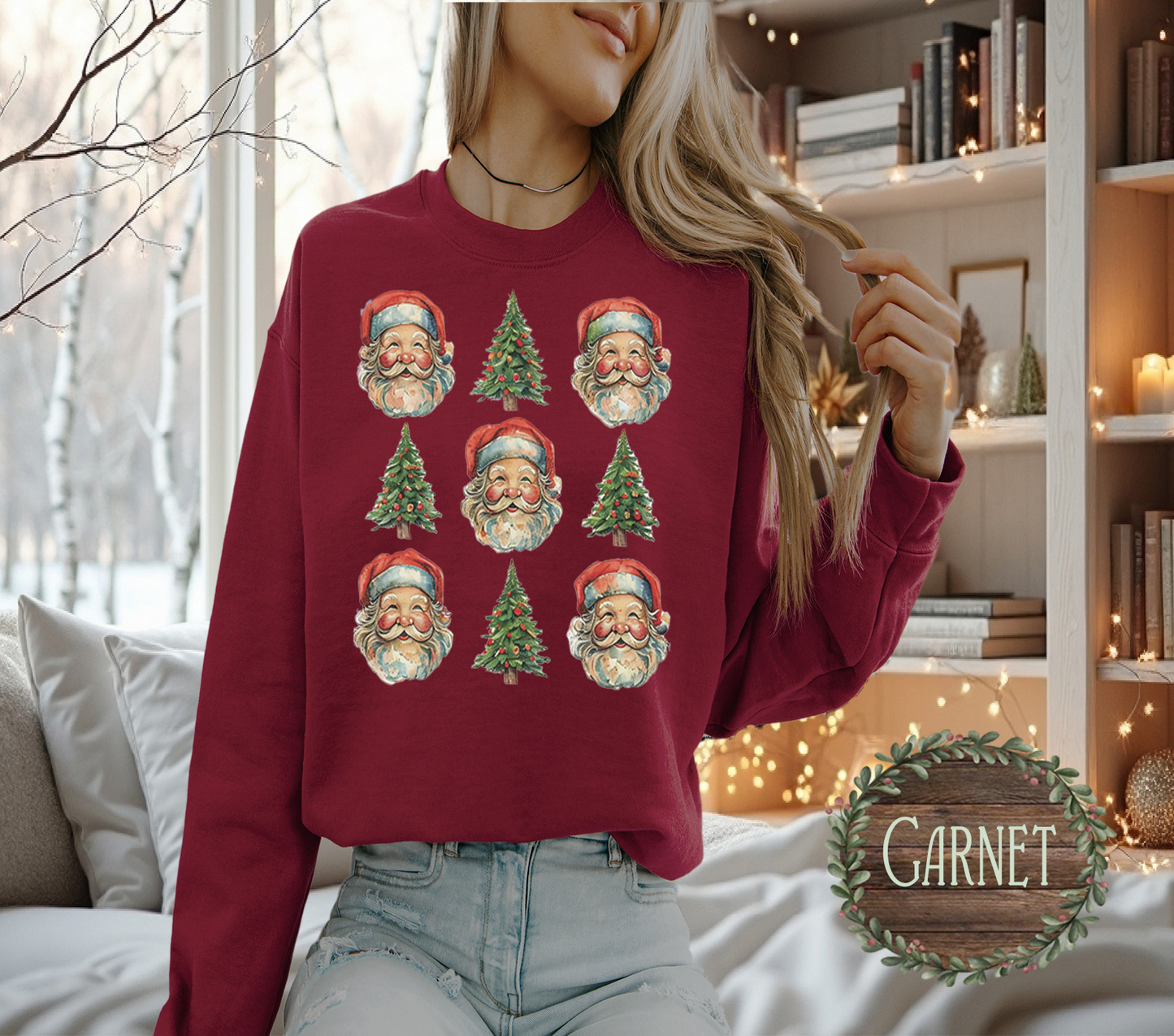 Vintage Santa Claus Sweatshirt