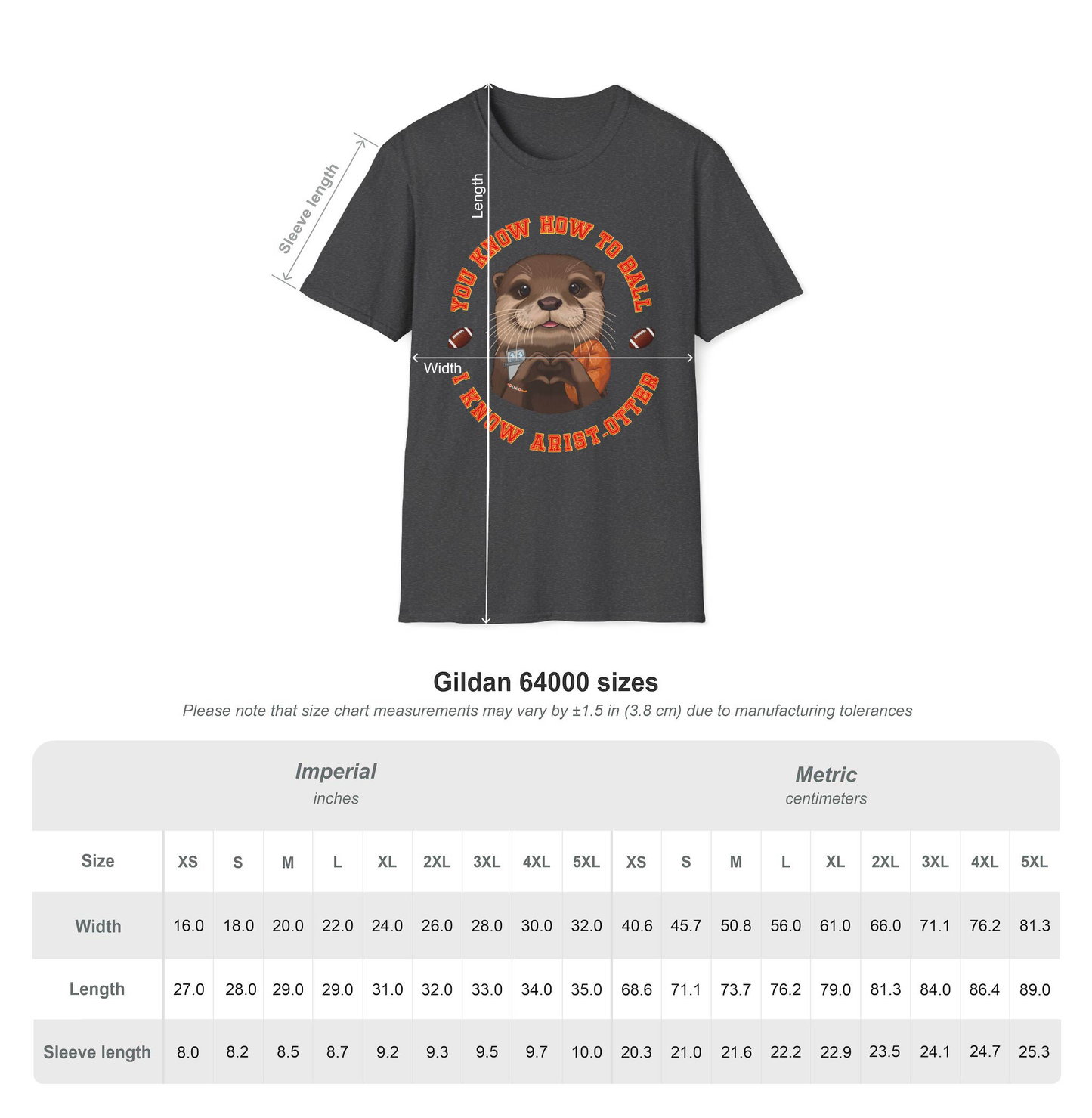 You Know How to Ball, I know "Artist-Otter" So High School Otter T-Shirt