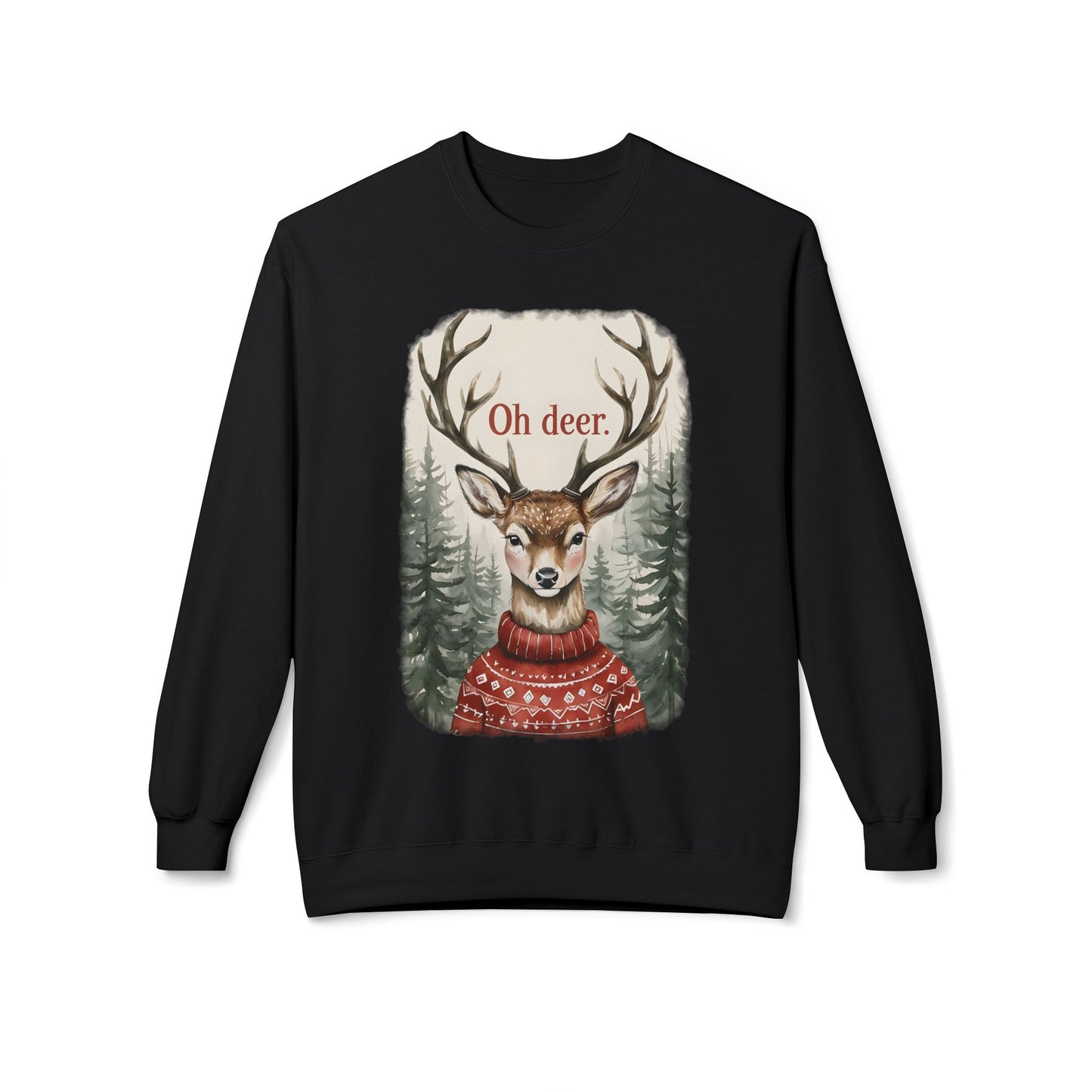Festive Reindeer Sweatshirt