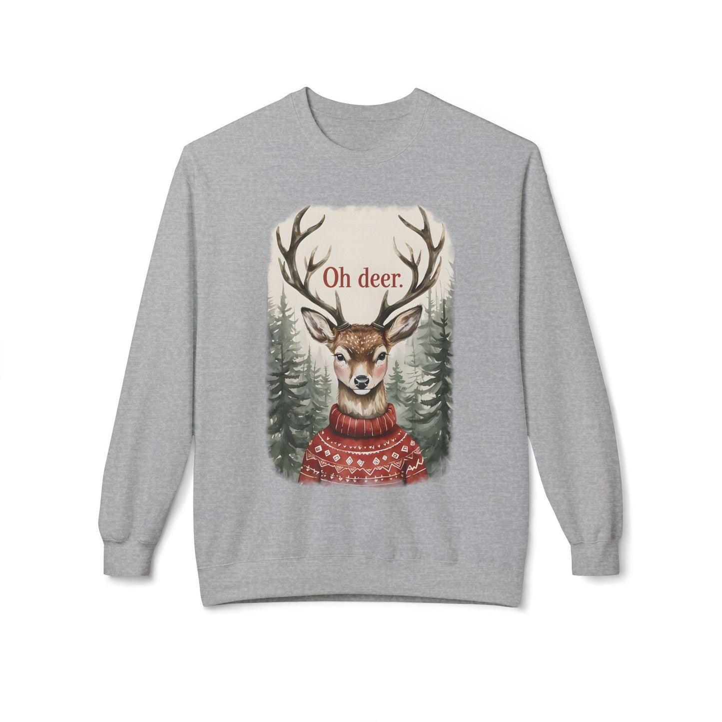 Festive Reindeer Sweatshirt