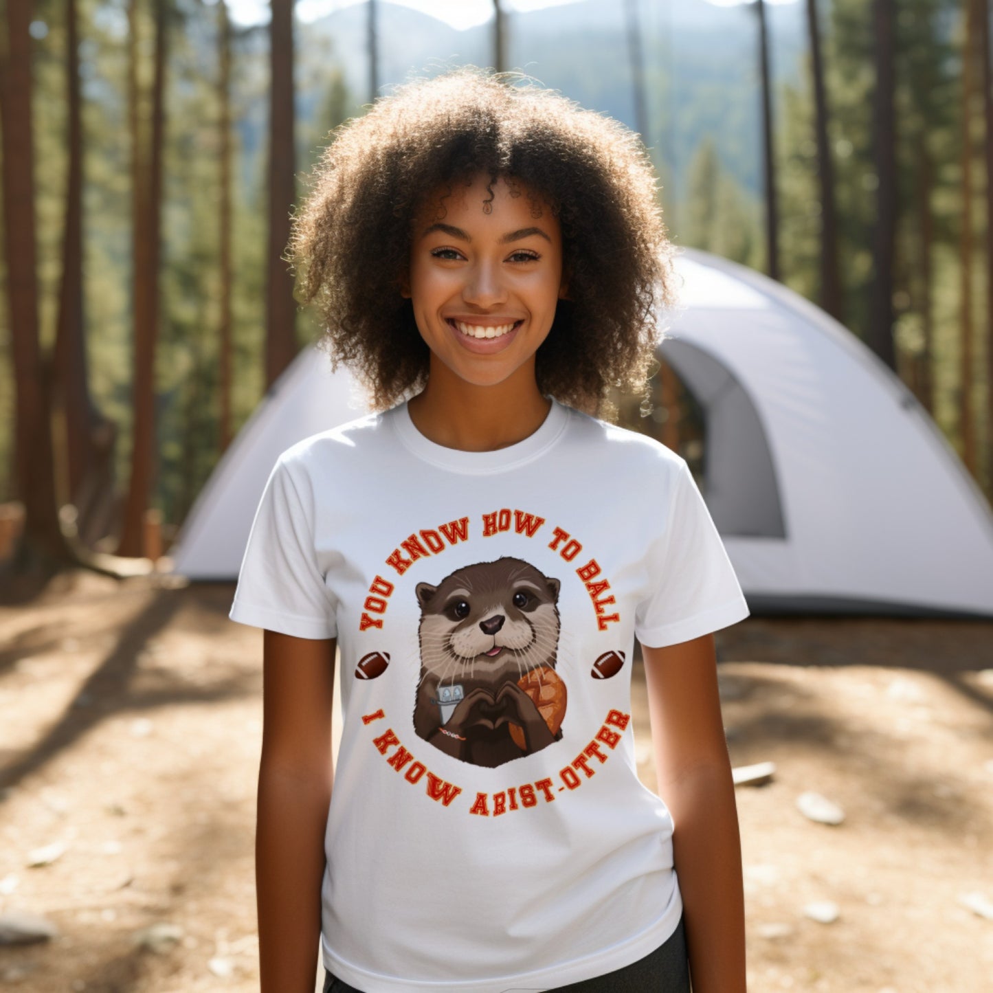 You Know How to Ball, I know "Artist-Otter" So High School Otter T-Shirt